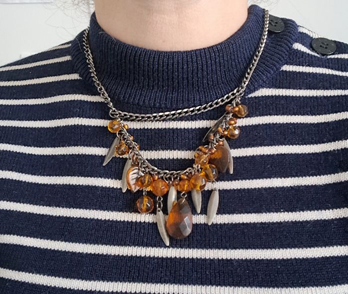Ensemble collier et d oreilles - photo numéro 2