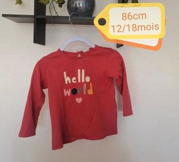 Tee-shirt manche longue