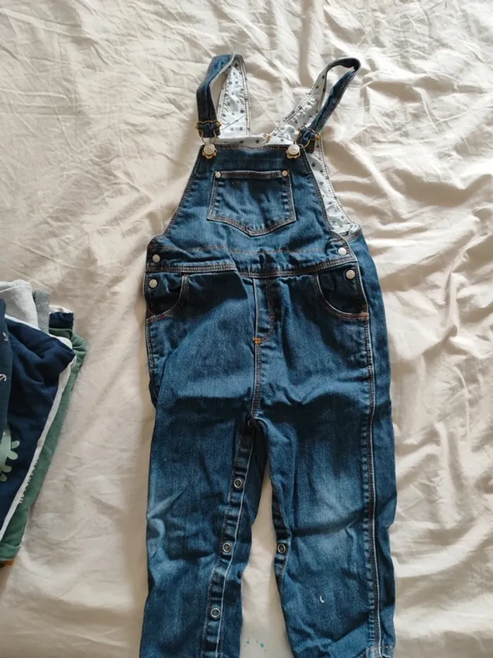 Salopette petit bateau