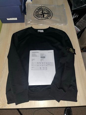 Pull stone island noir