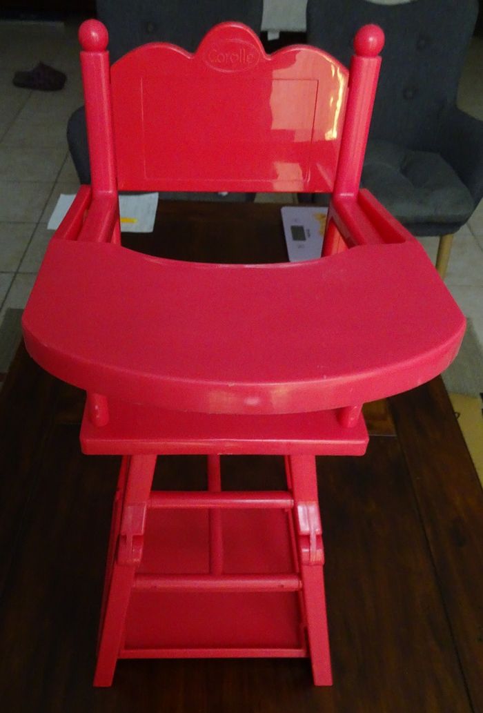 Corolle Chaise haute Corolle pour poupée ou poupon - photo numéro 4