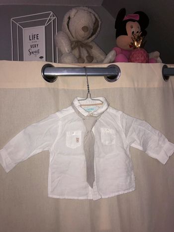 Chemise 3-6 mois