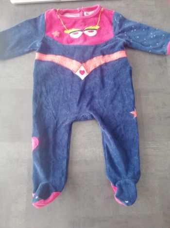 Pyjama 6 mois super fille en formation
