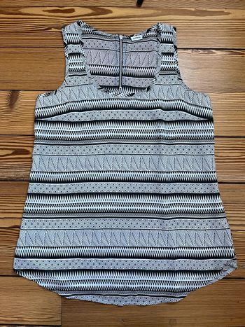 Top noir et blanc Pimkie S