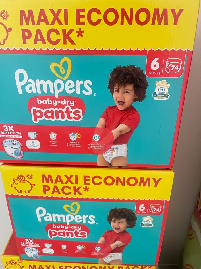 Pampers pants taille 6