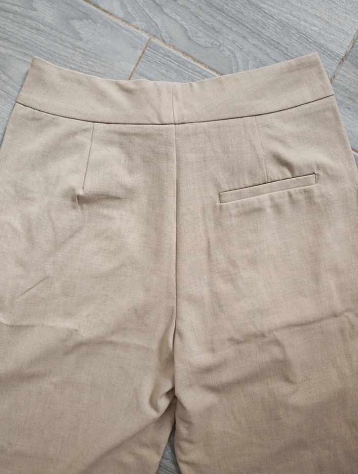Pantalon beige chino Zara T.XS - photo numéro 5