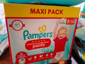 Pampers premium pant taille 6