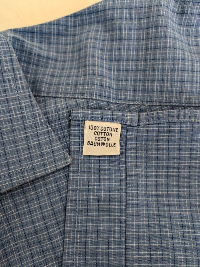 Chemise à carreaux en coton - Balenciaga - taille L (15/38) - photo numéro 6