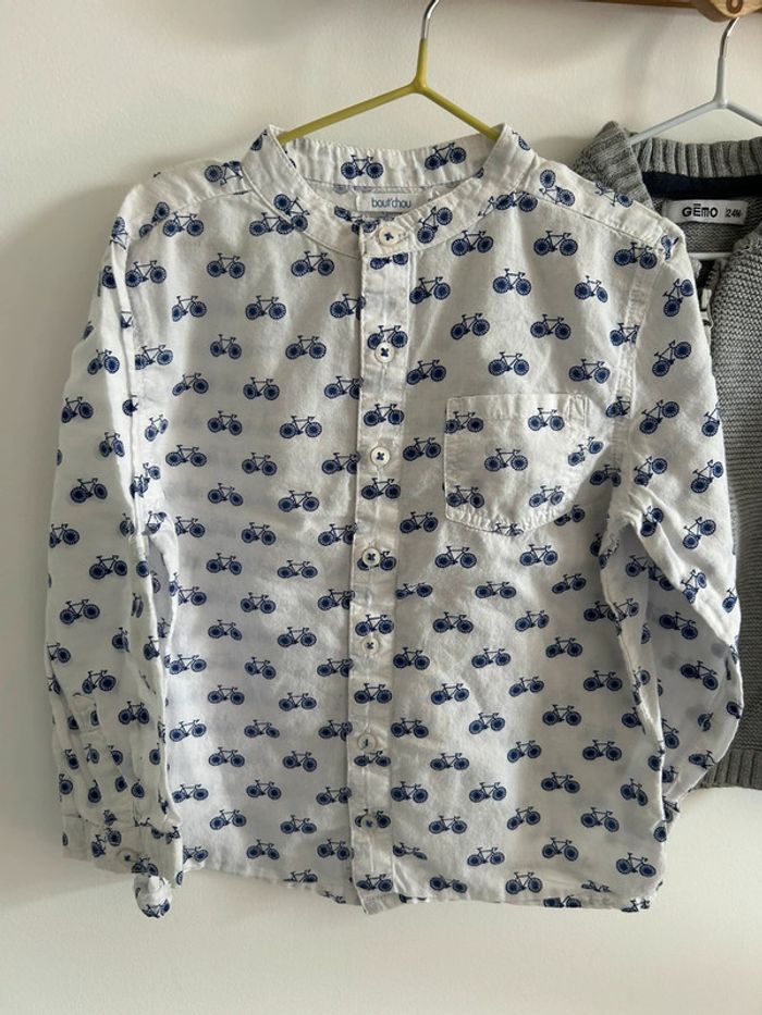 1 chemise, 1 sweat et 1 gilet - photo numéro 2