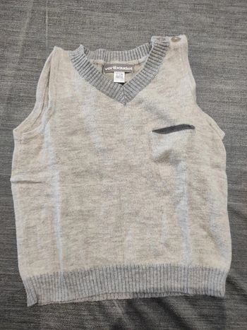 Pull sans manches Vertbaudet 6 mois 67 cm