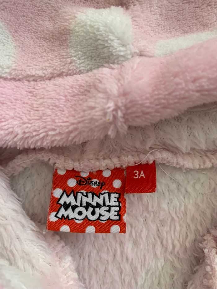 Peignoir chaud rose Disney taille 3 ans - photo numéro 4