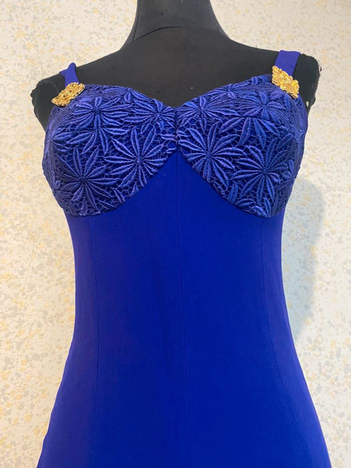 Magnifique robe vintage 90 dîner en ville 36 - photo numéro 2