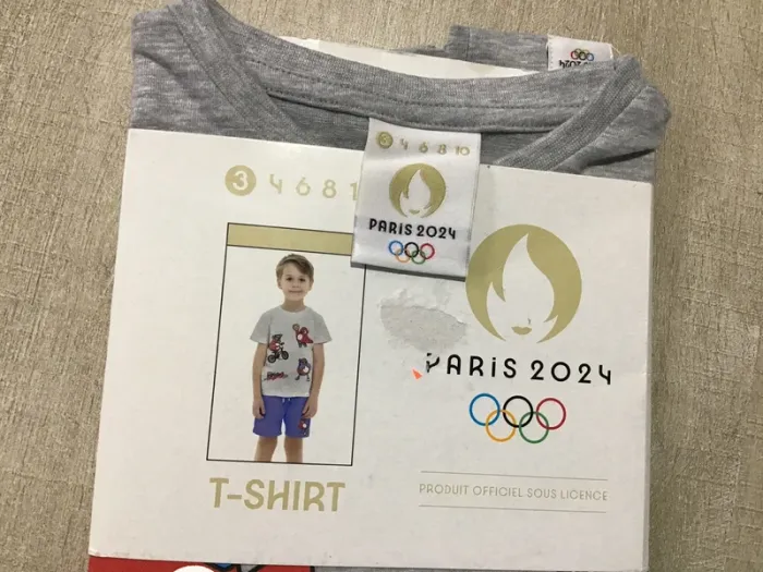 Neuf tee shirt jo paris 2024 - photo numéro 3