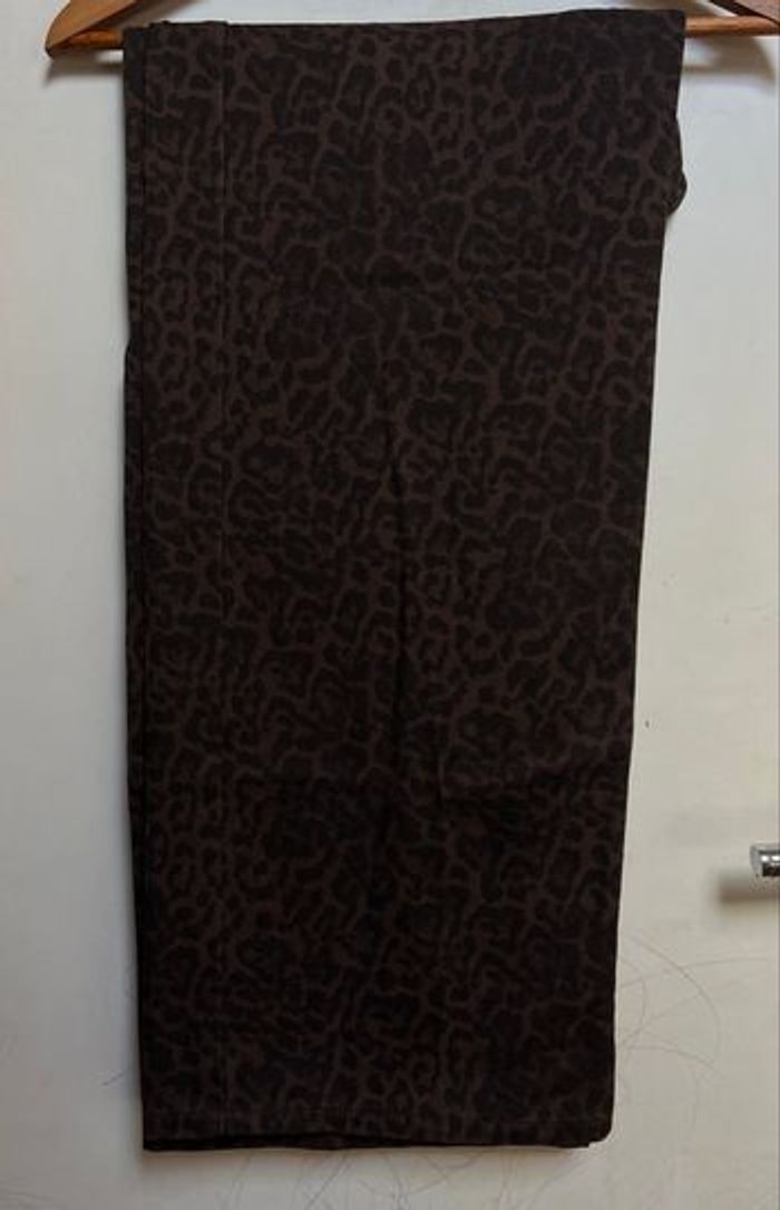 Jean léopard wide - photo numéro 2