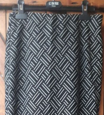 Jupe noire à motifs M