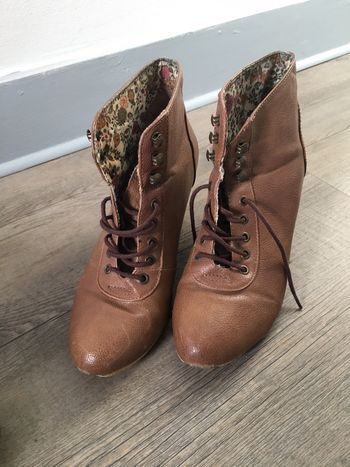 Bottines compensées