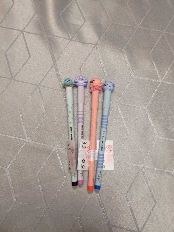 Lot de 4 stylos Mr Wonderbox effaçables - photo numéro 4