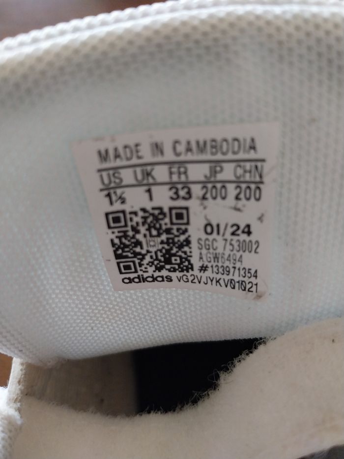 Tennis blanc  adidas - photo numéro 5