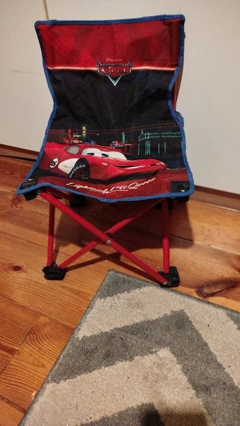 Chaise pliable enfant Cars