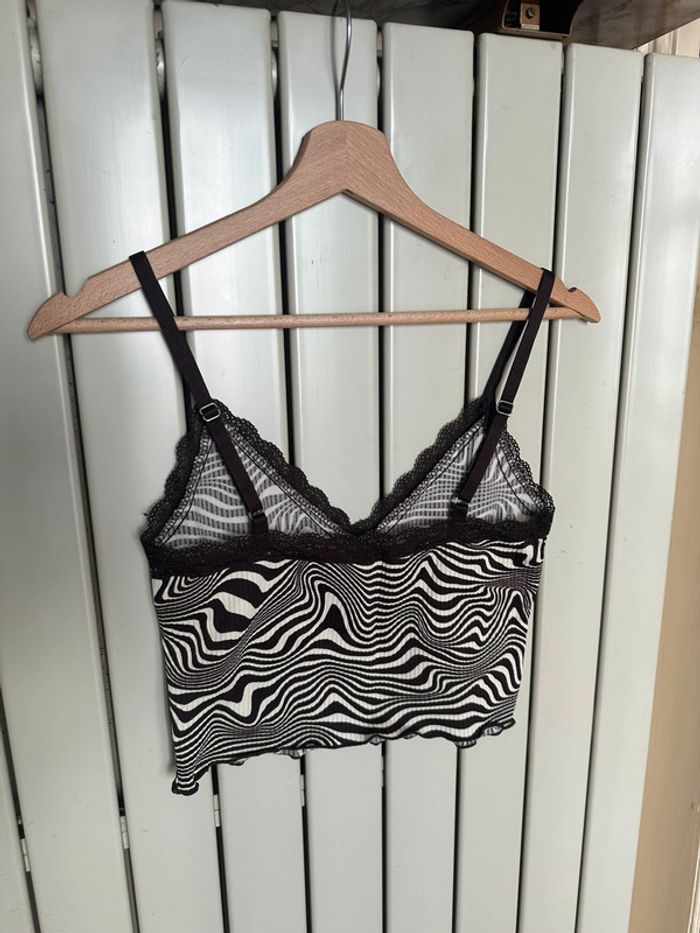 Haut zebré d’ete H&M S - photo numéro 3
