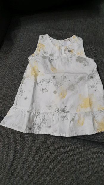 Robe sans manche été 6 mois