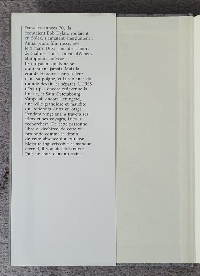 Roman d'Amour Historique "Une Jeune Fille" / Dan Franck aux Éd. France Loisirs - photo numéro 3