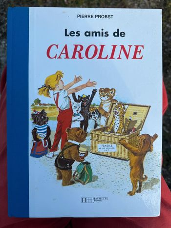 Recueil très rare Les amis de Caroline livre Pierre Probst reliure bleu édition limitée album