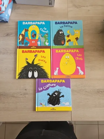 Lot livres barbapapa