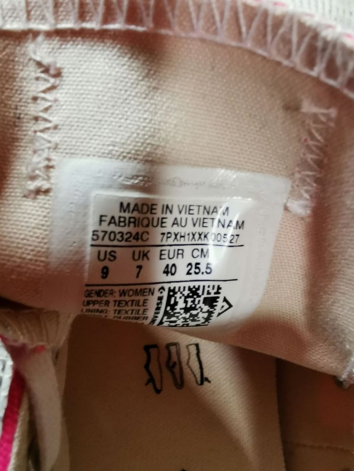 Baskets Converse basses rose fluo T40 - photo numéro 6