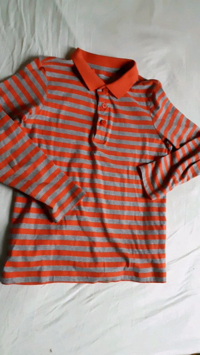 Lot 4 polos manches longues 10 ans - photo numéro 12