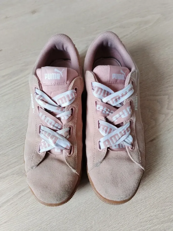 Baskets Puma Vicky plateforme ribbon bold - photo numéro 8