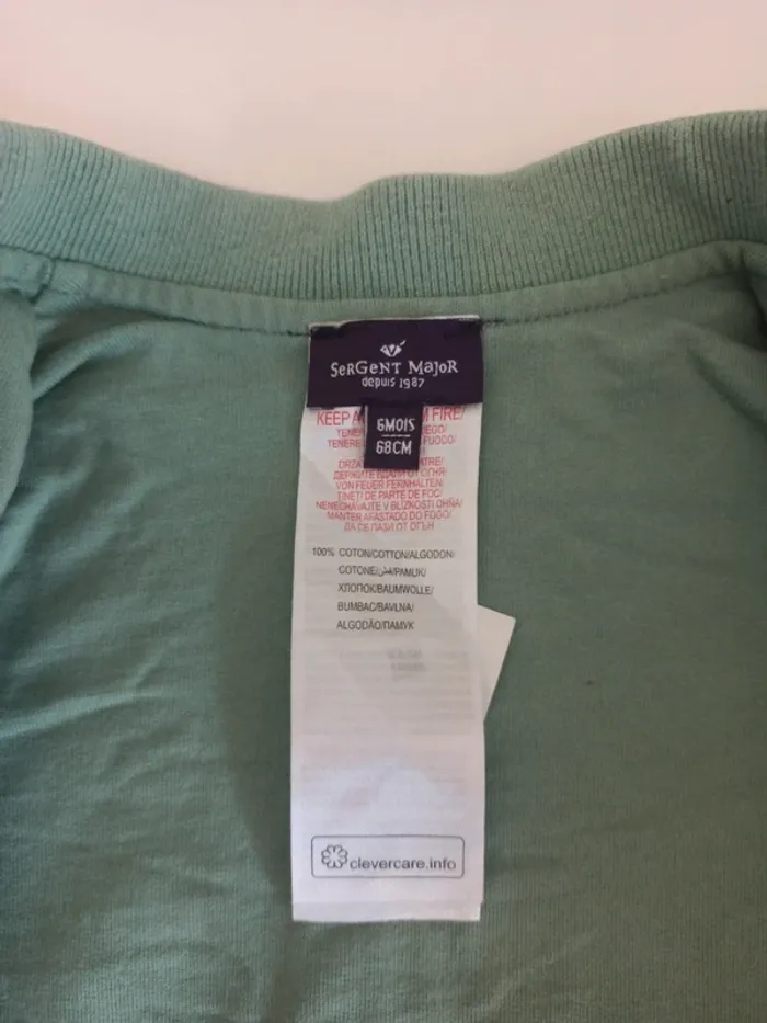 Gilet sergent major 6 mois - photo numéro 2