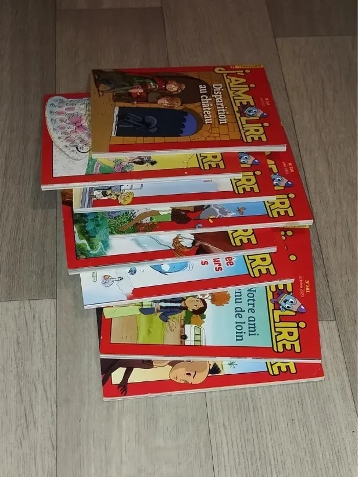 Lot de 8 magazines J’aime lire année 2023-24 L055 - photo numéro 3