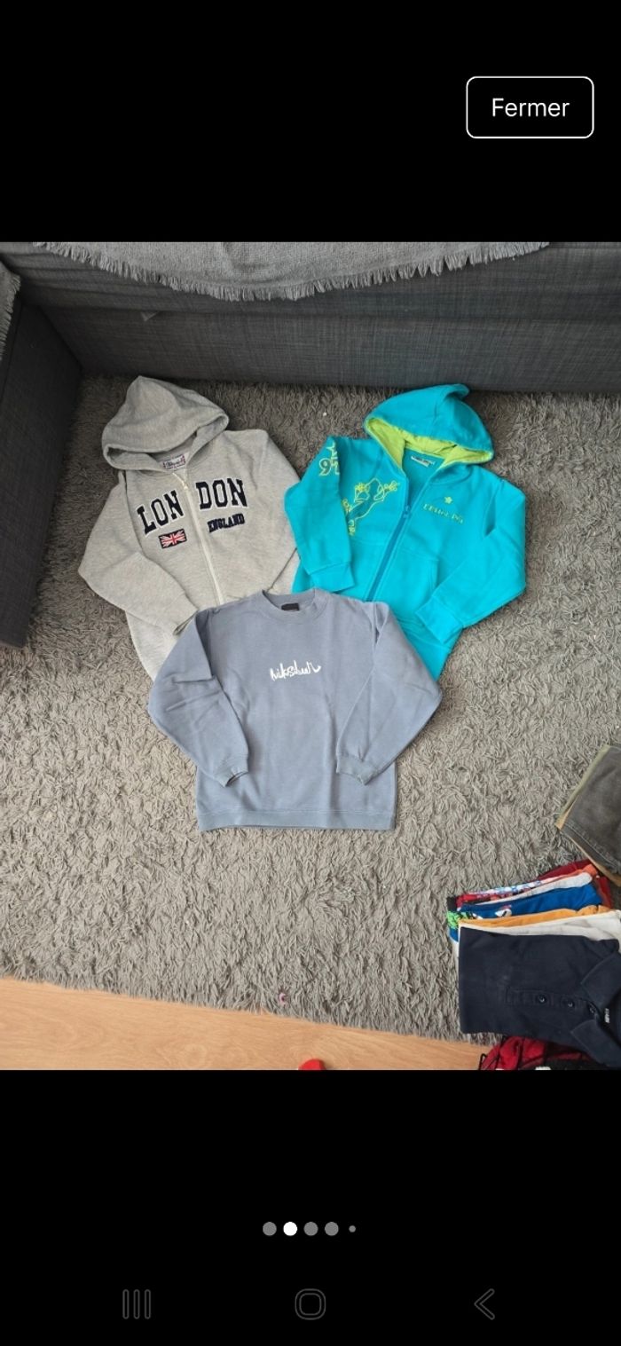 Lot de vêtements garçon 8 ans (20 pieces) - photo numéro 2