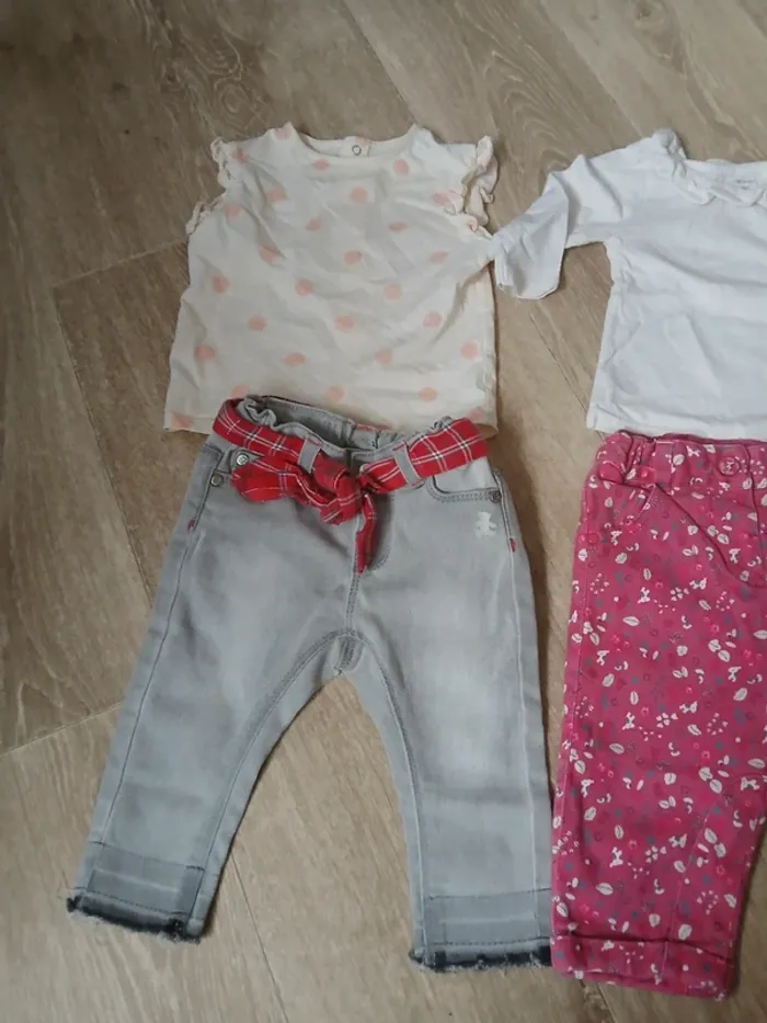 Lot de 4 vêtements bébé fille 6 mois - photo numéro 7