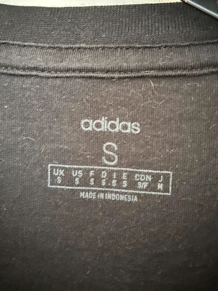 Tee shirt noir adidas taille S - photo numéro 2