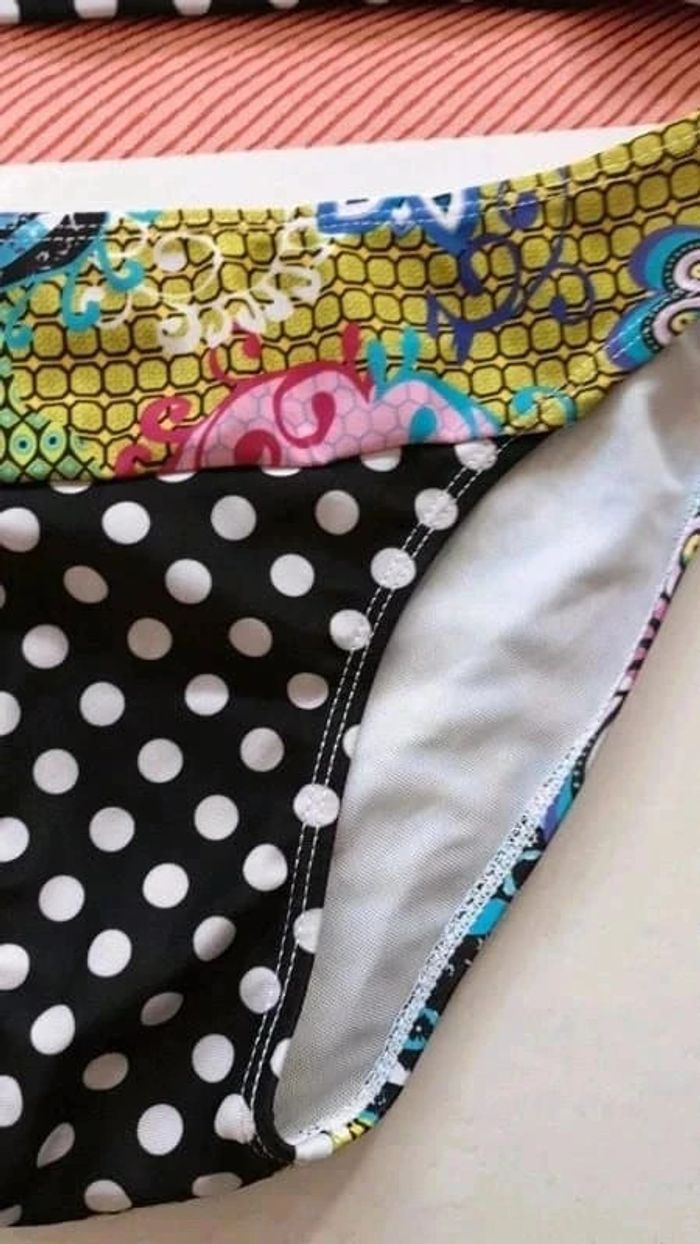 Maillot de bain 2 pièces taille M - photo numéro 3