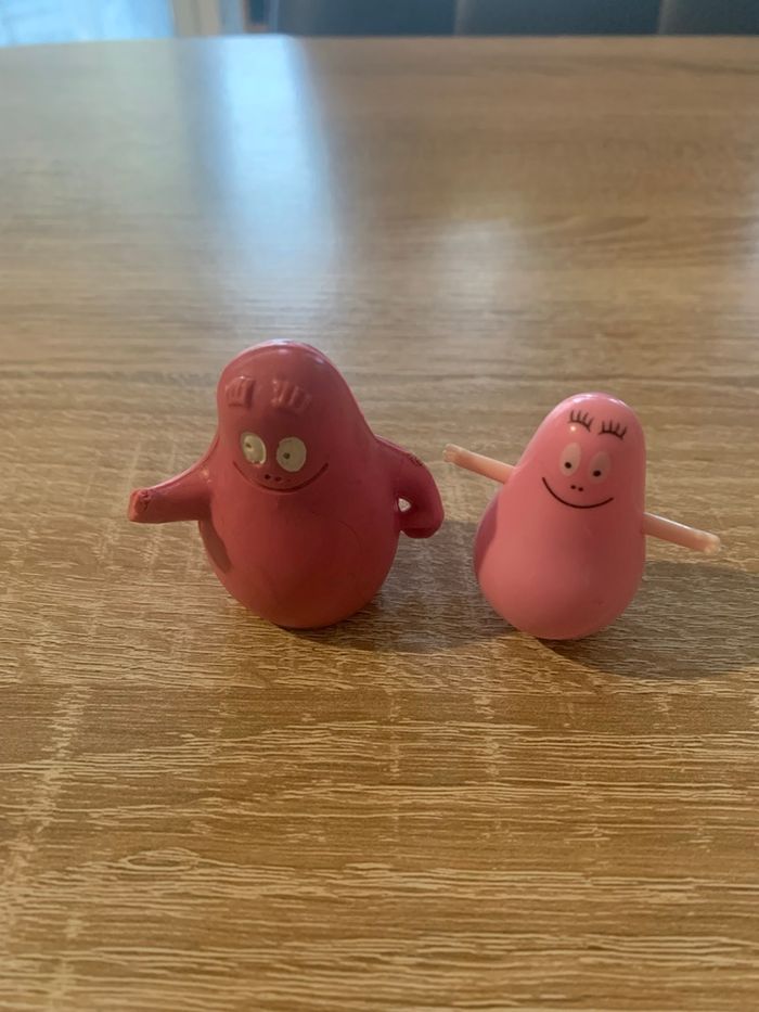 2 figurines Barbapapa