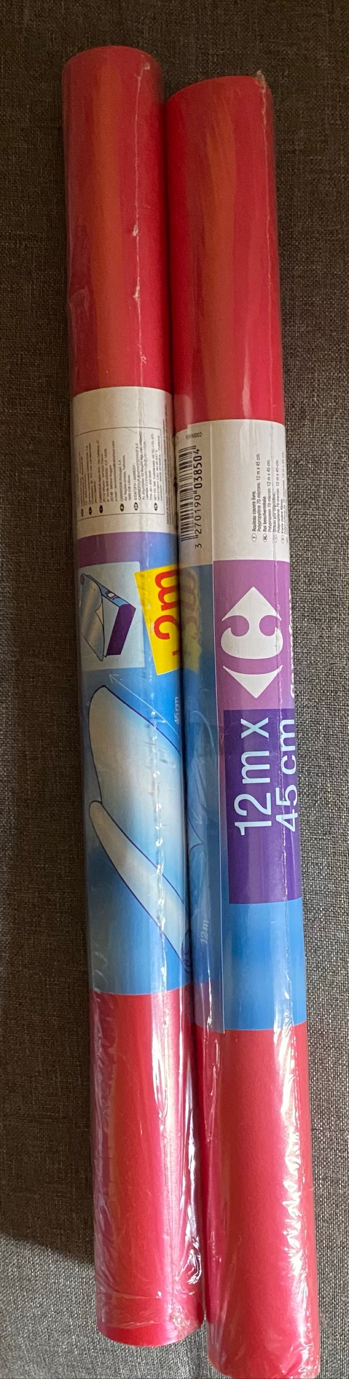 Couvre livre 12m 45cm neuf non ouvert