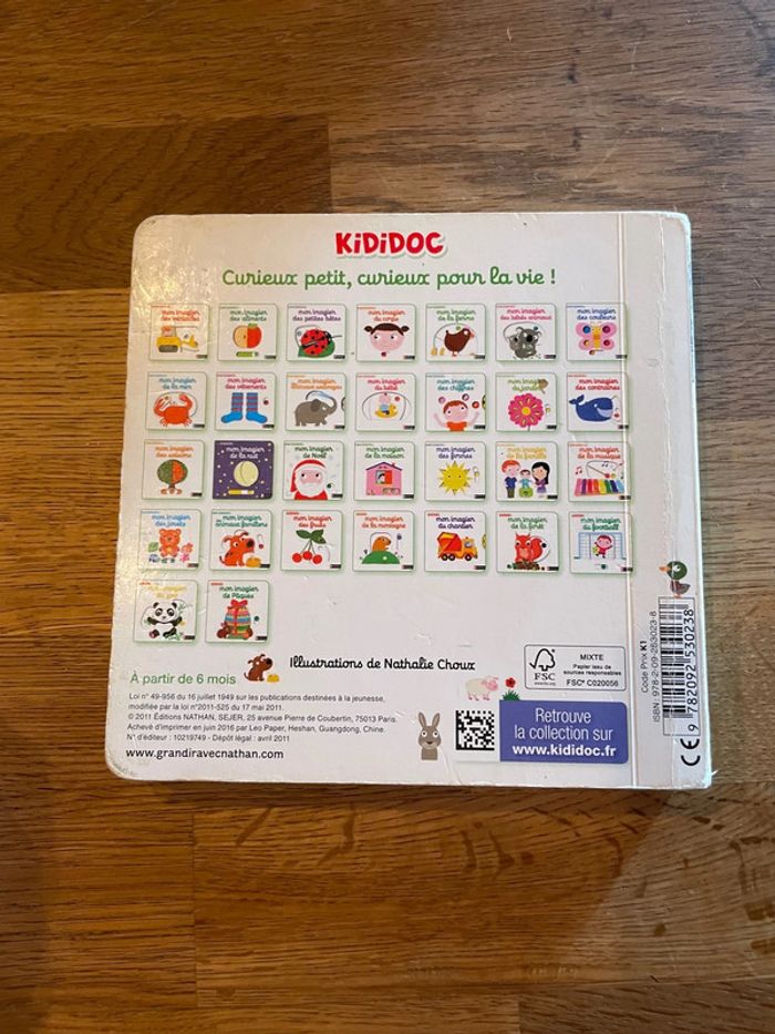 Livre Kididoc Mon imagier de la ferme - photo numéro 2