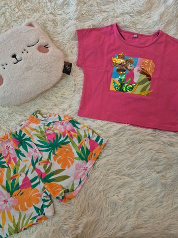 Ensemble short + t-shirt