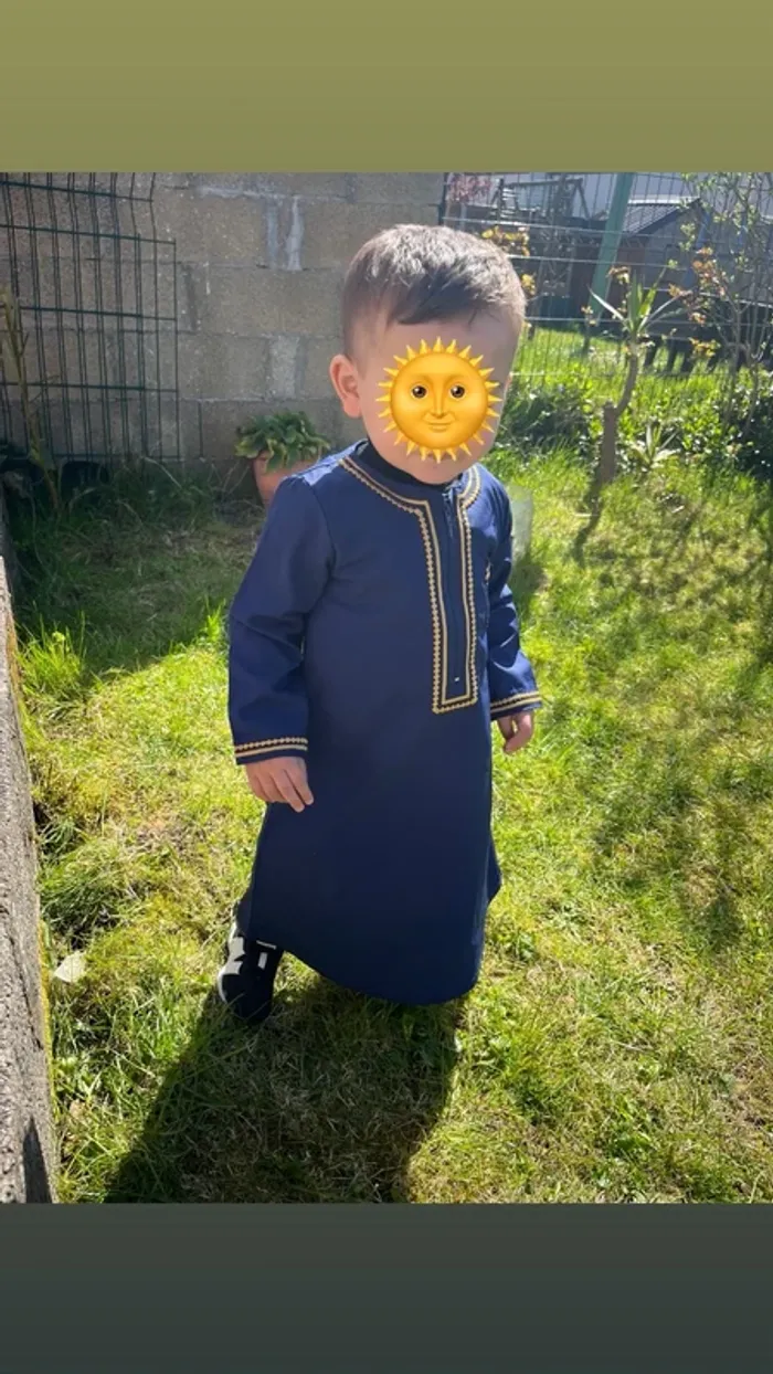 Djellaba petit garçon