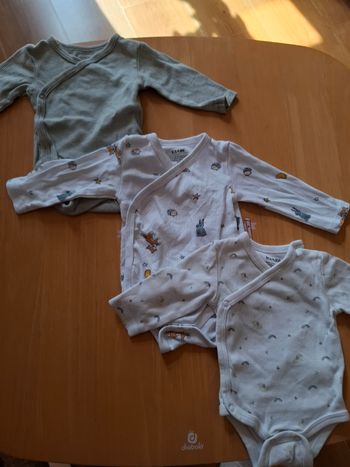 Lot bodies manches longues 