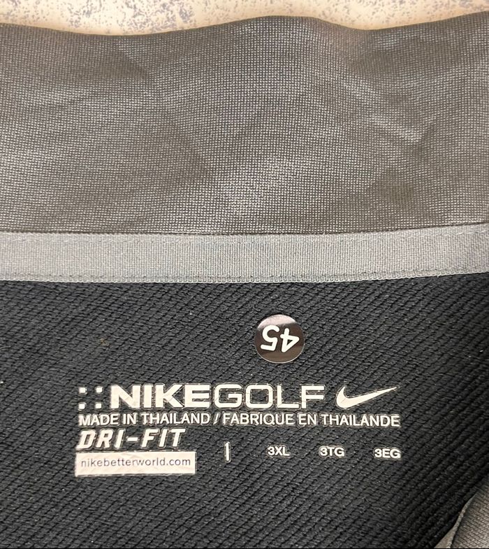 Veste Nike Golf 1/4 Zip Dri-Fit noire taille XL – très bon état - photo numéro 4