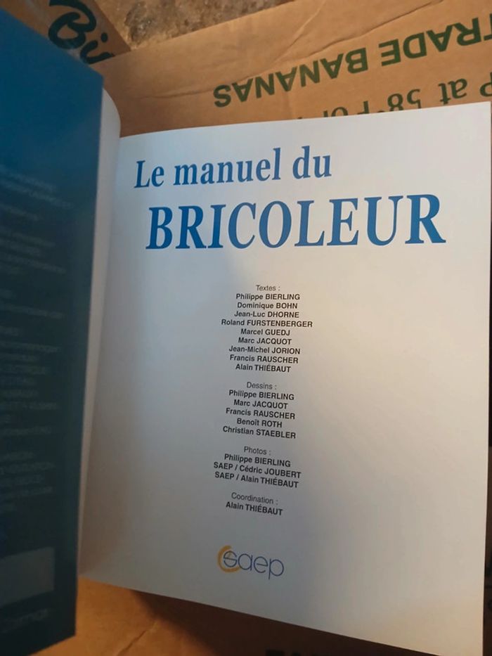 🍍 Livre le manuel du bricoleur - photo numéro 8