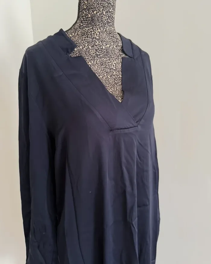 Robe bleu marine Mos Mosh – Taille 40 – Élégante & fluide - photo numéro 3