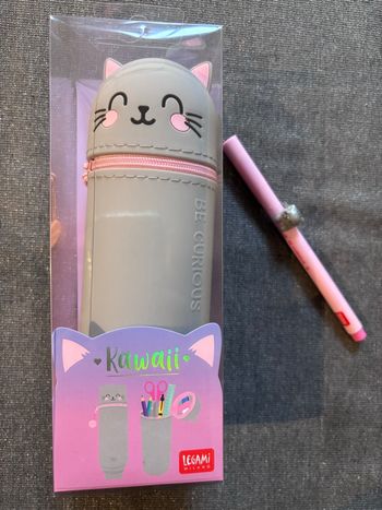 LEGAMI trousse chat+ stylo petit chat