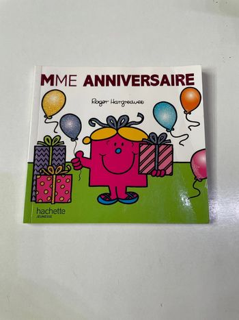 Mme anniversaire