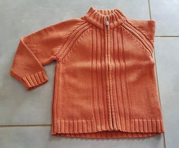 Gilet zippé 4 ans