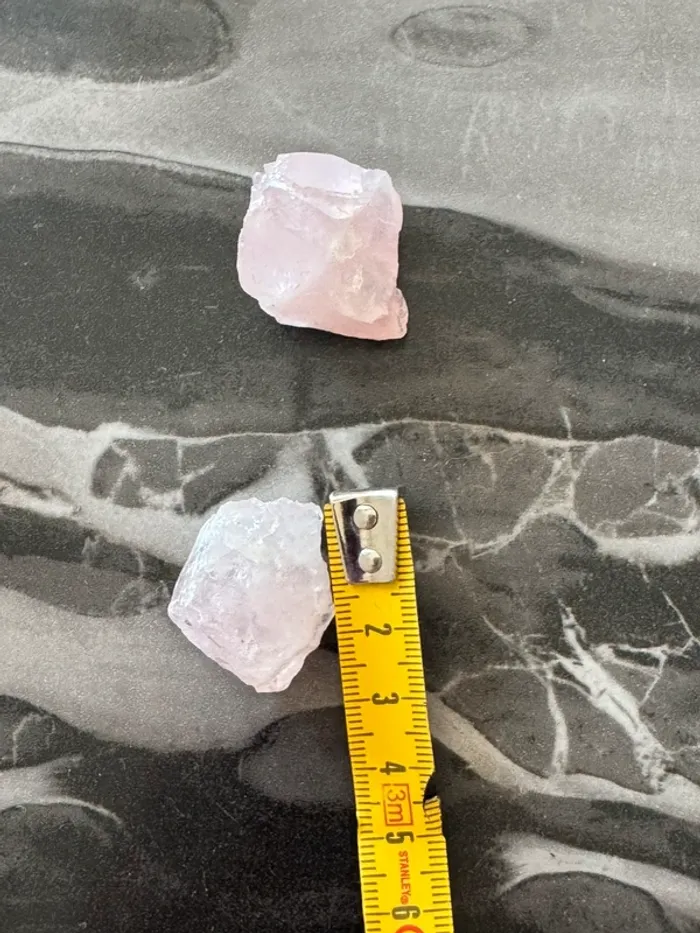 Lot pierres quartz rose - photo numéro 5